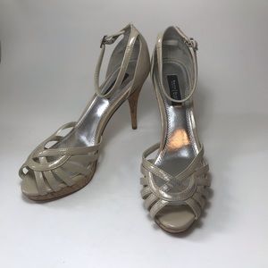 White House Black Market Strappy Heels- Size 6.5
